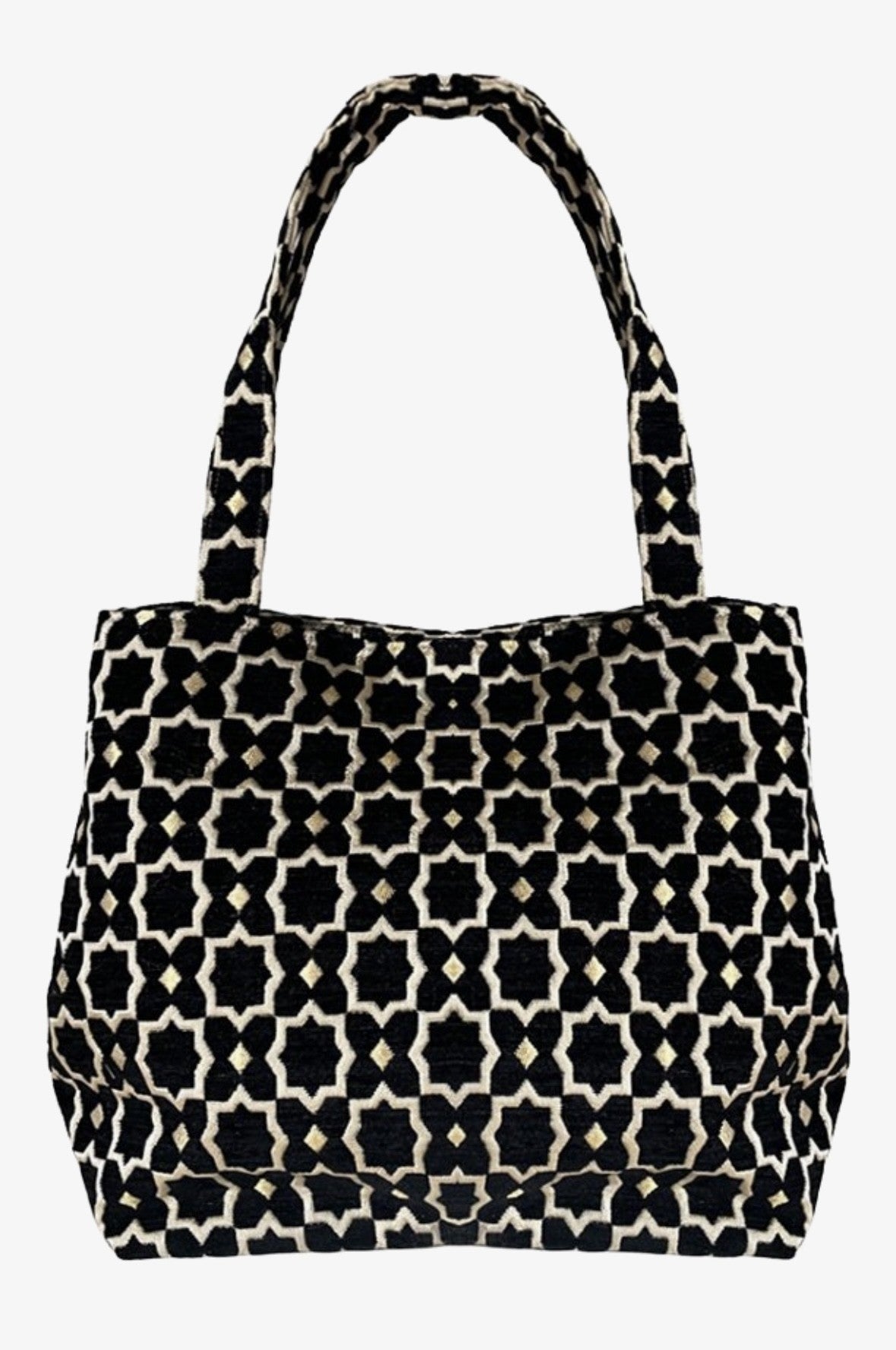 Marrakech Shopper- Tote Bag Medium Black