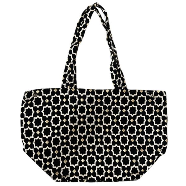 Marrakech Shopper- Tote Bag Medium Black