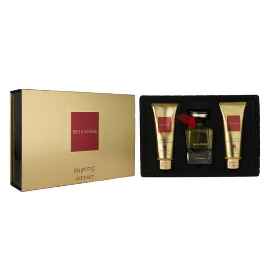 Bella Rouge Giftset 3 pcs - 100 ml EDP + Bodylotion 100 ml + Showergel 100 ml